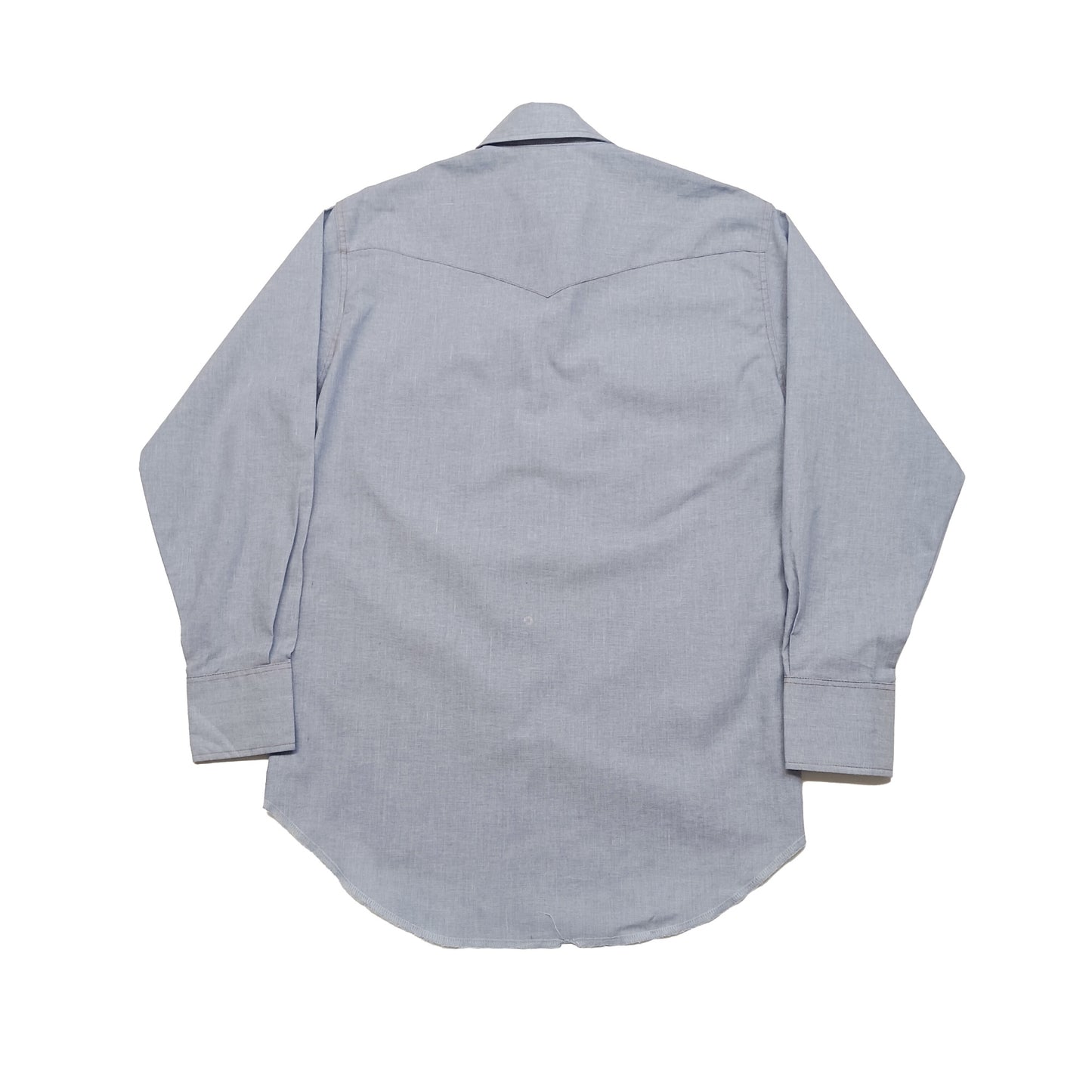 【80s】Wrangler ラングラー ウエスタンシャツ シャンブレー 70130MW XL