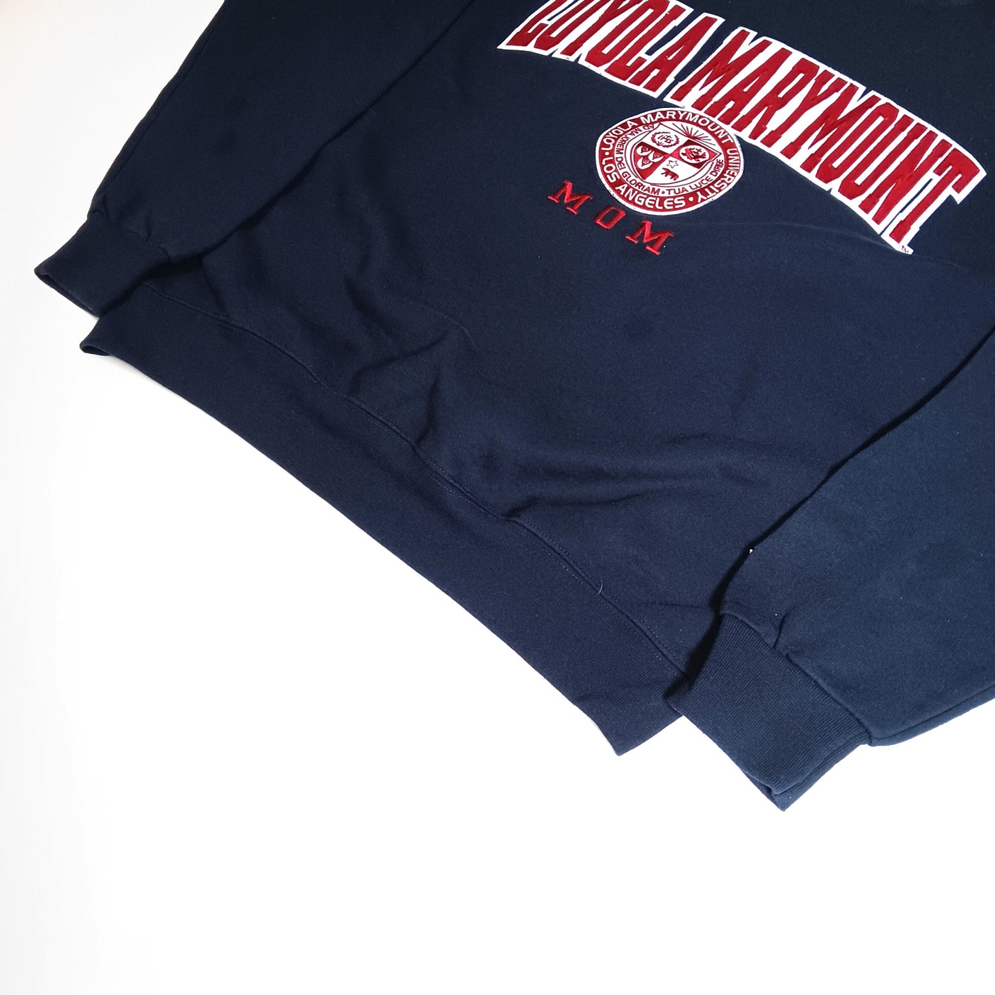 Champion チャンピオン スウェット トレーナー カレッジロゴ 刺繍 裏起毛 ネイビー M