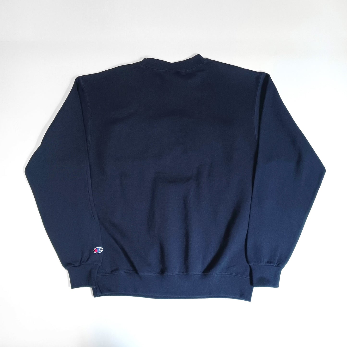 Champion チャンピオン スウェット トレーナー カレッジロゴ 刺繍 裏起毛 ネイビー M