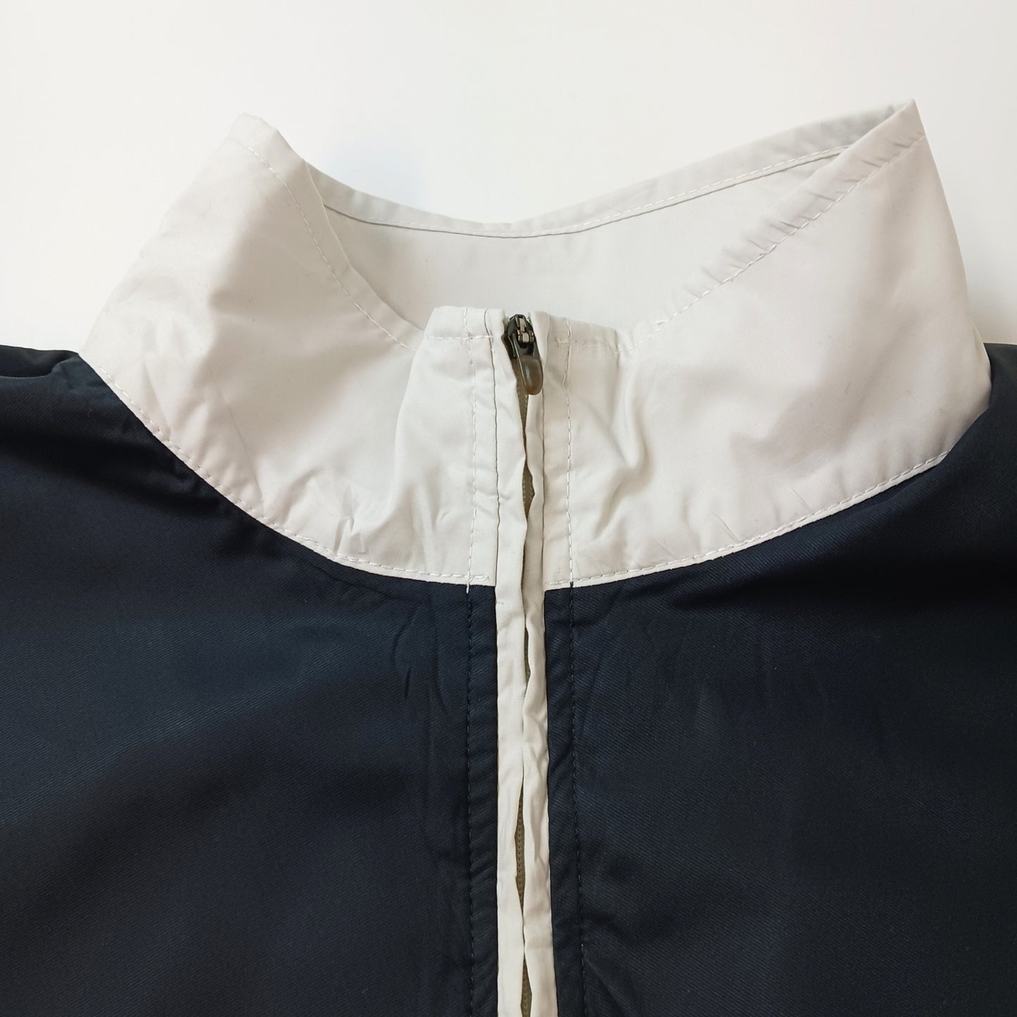 NIKE GOLF ナイキゴルフ ハーフジップ ウインドブレーカー プルオーバー ブラック×ホワイト M