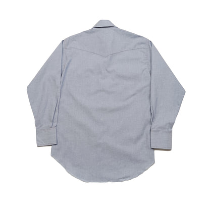 【80s】Wrangler ラングラー ウエスタンシャツ シャンブレー 70130MW XL