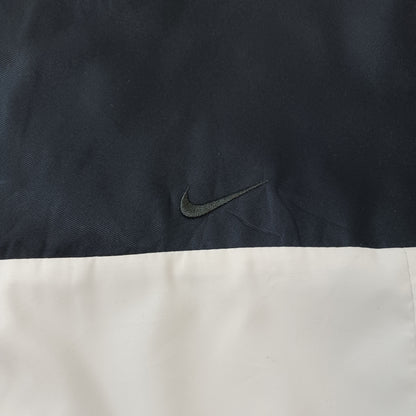NIKE GOLF ナイキゴルフ ハーフジップ ウインドブレーカー プルオーバー ブラック×ホワイト M