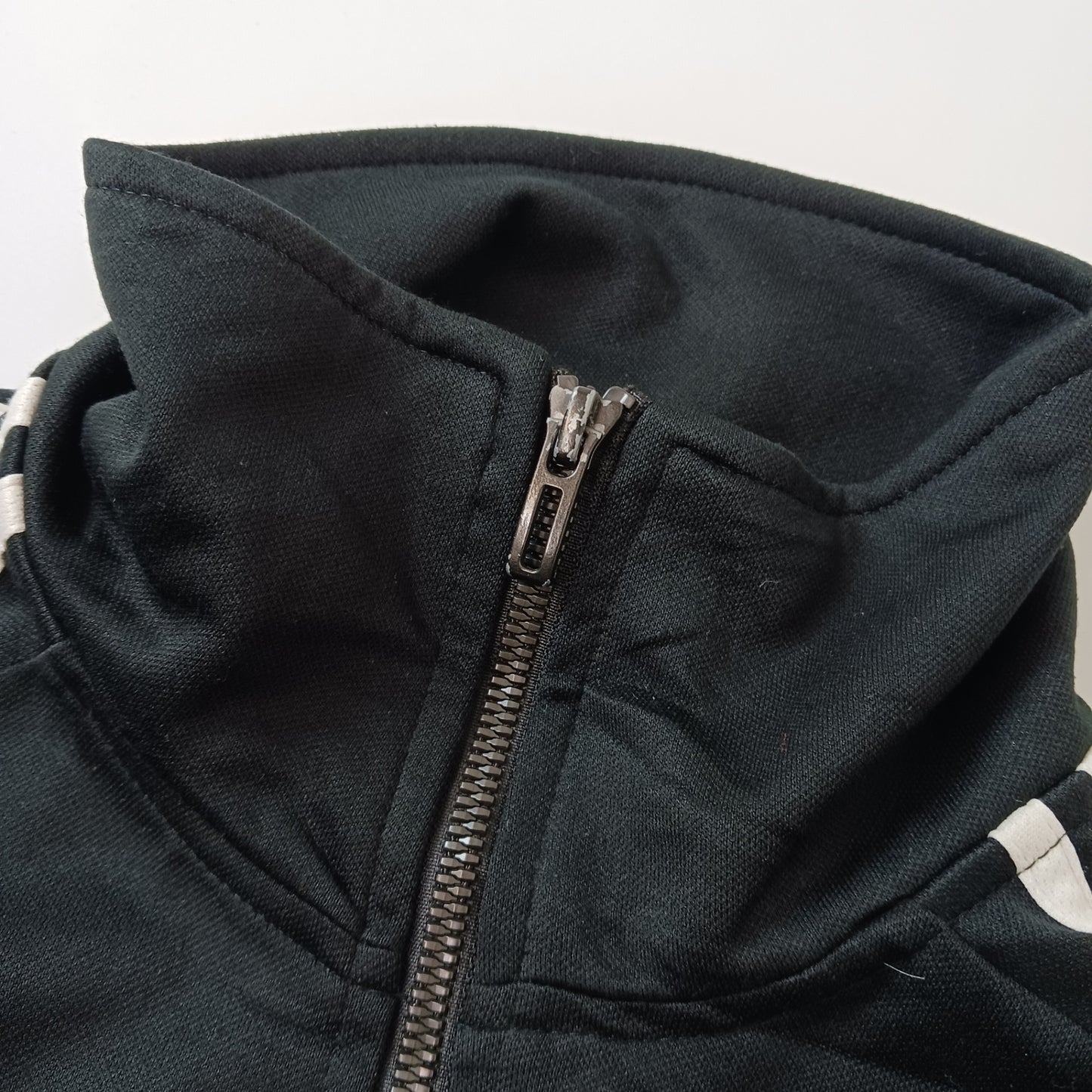 adidas アディダス スリーストライプス ジャージ ワンポイント ブラック 2XO