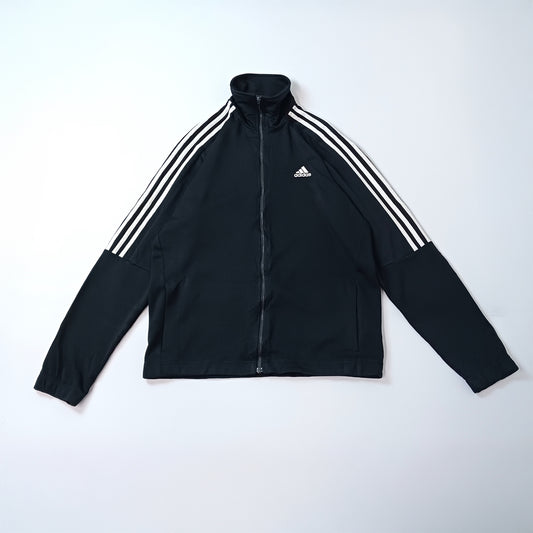 adidas アディダス スリーストライプス ジャージ ワンポイント ブラック 2XO