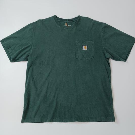 carhartt カーハート 半袖 Tシャツ グリーン系 Lサイズ