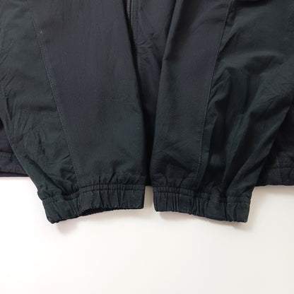 NIKE ナイキ トラックジャケット フルジップ NikeFIT ロゴプリント ブラック XL